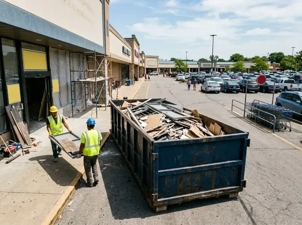 retail-store-renovation-debris-003 — frequently asked questions, Roll-off Dumpster Rentals in Prospect Park, NJ